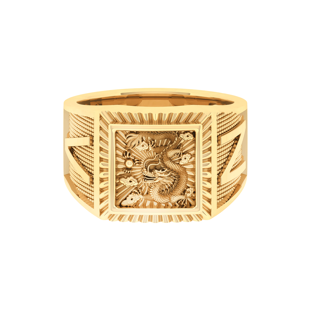24K Gold Ring D10693