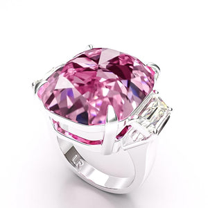 Gia Certified 15.00 Carat Pink Diamond Ring
