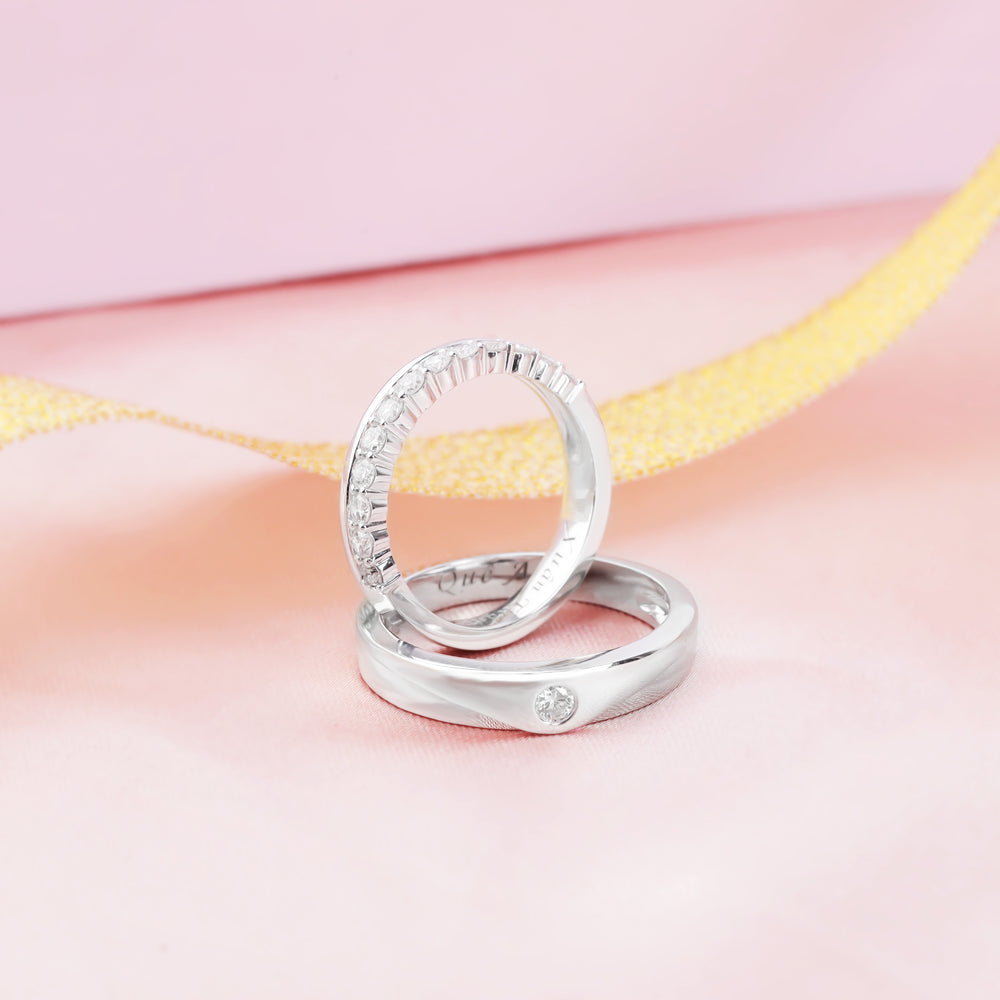 Diamond Wedding Rings D10846
