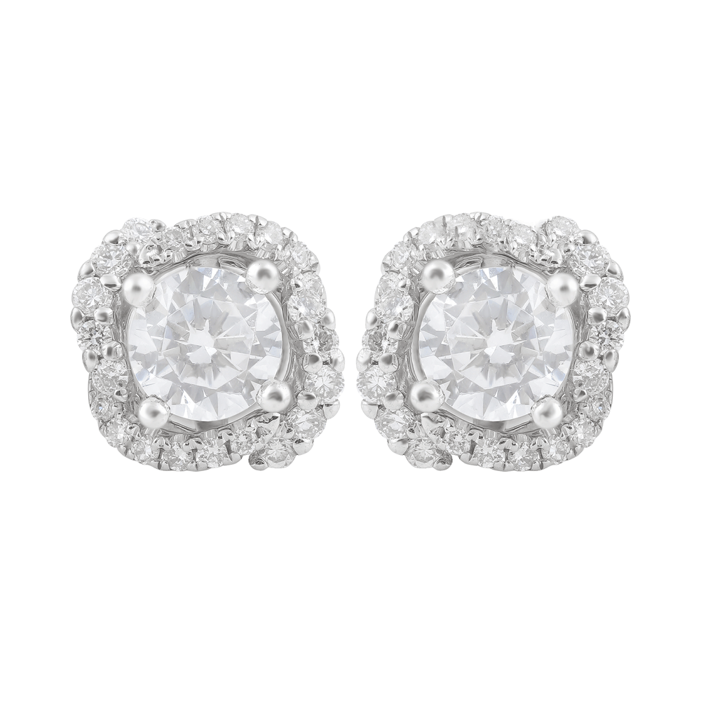 Diamond Earrings Mounting E10249