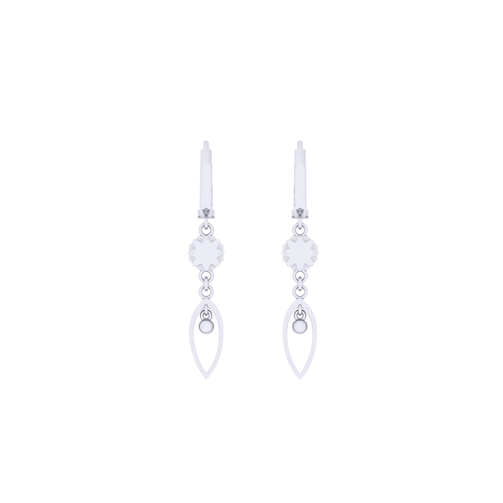 18K Gold Earring E10430