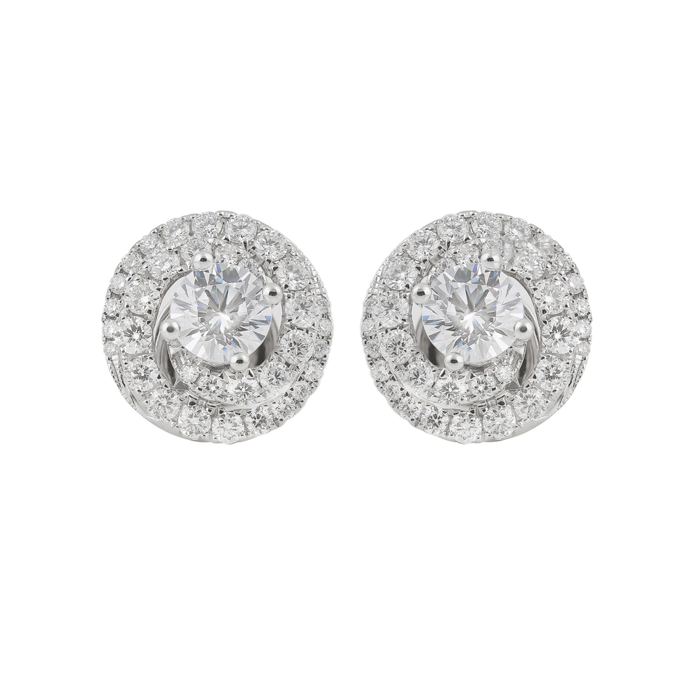 Diamond Earrings Mounting E10508