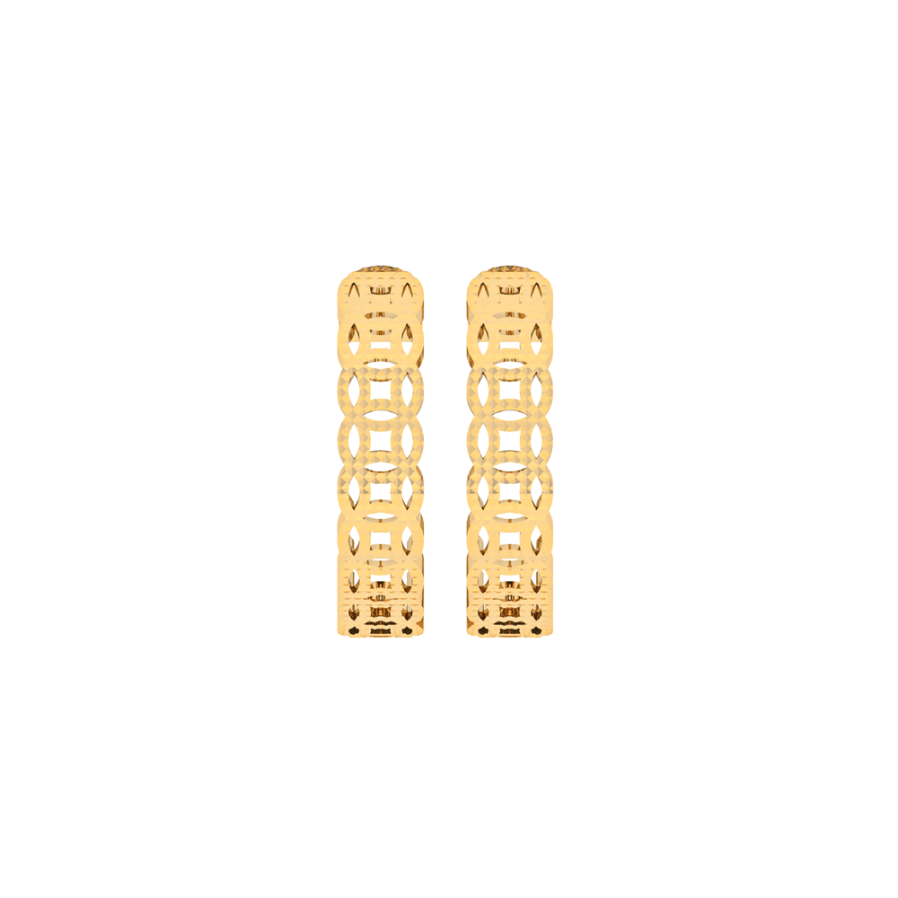 18K Gold Earring E10752