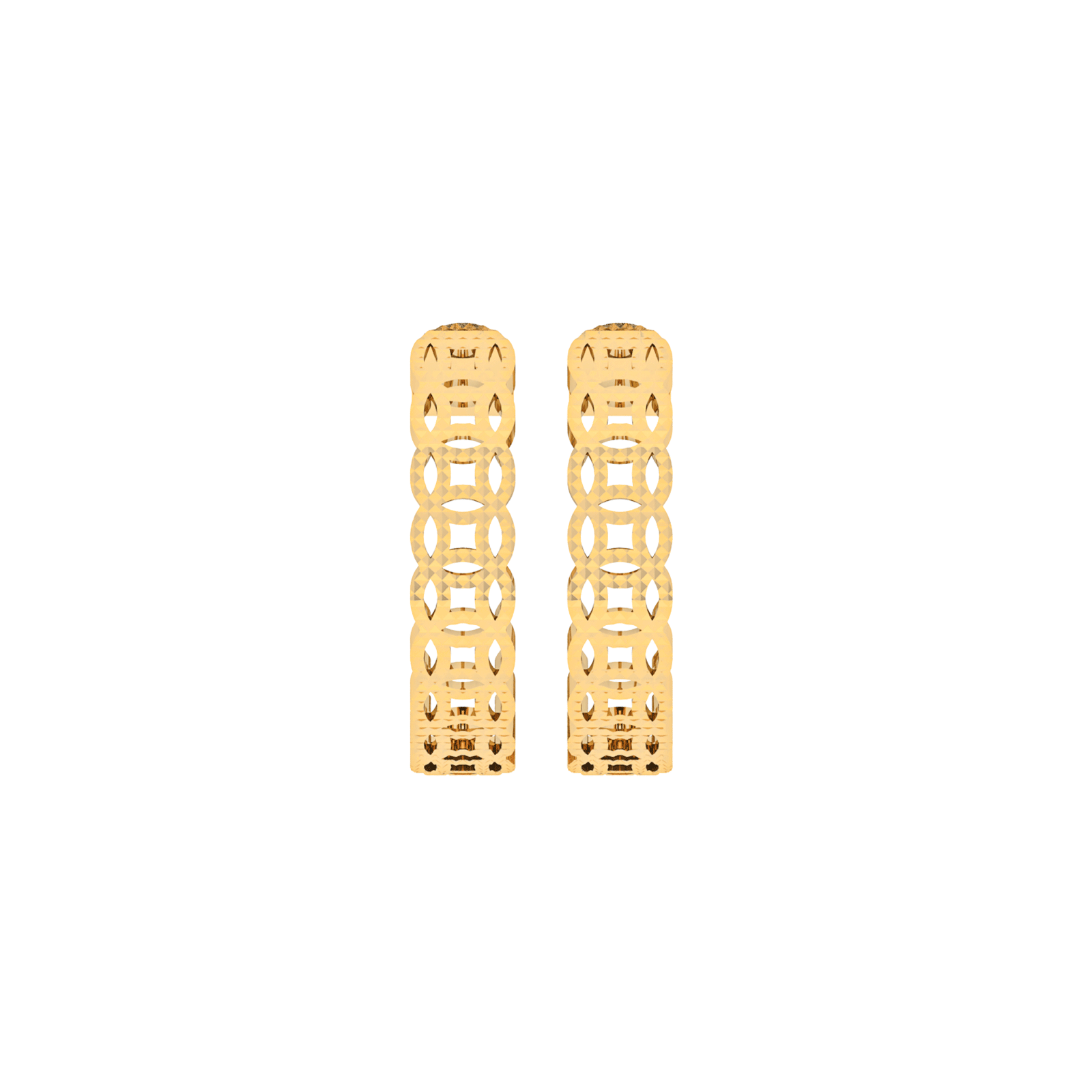18K Gold Earring