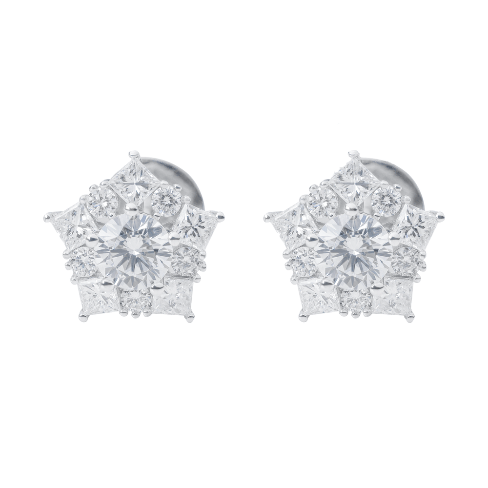 Diamond Earrings Mounting E10788
