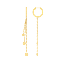 18K Gold Earring
