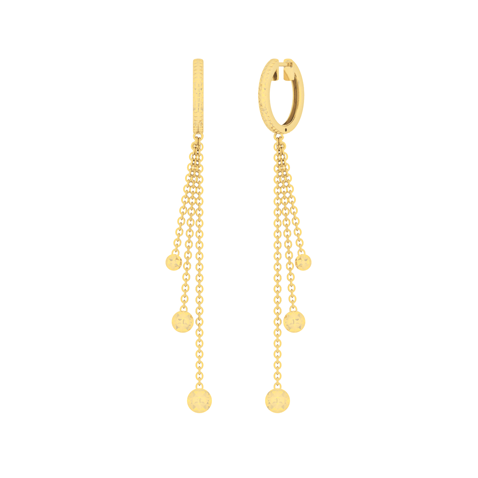 18K Gold Earring
