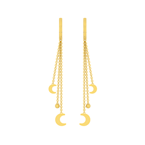 18K Gold Earring