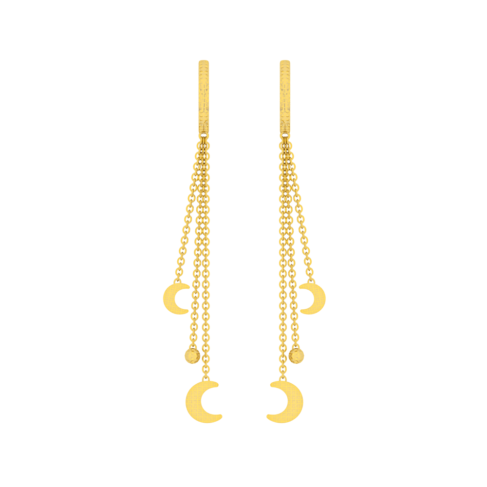 18K Gold Earring