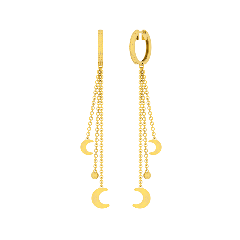 18K Gold Earring