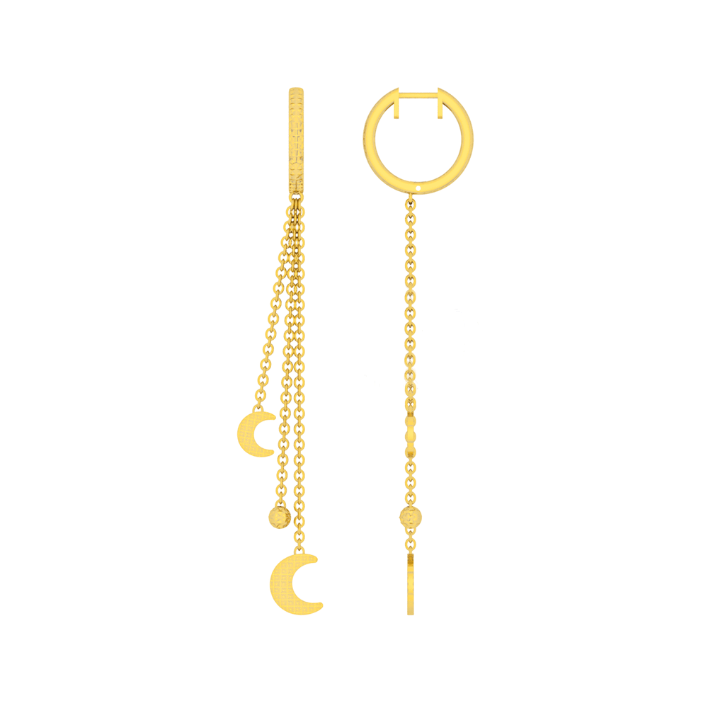 18K Gold Earring