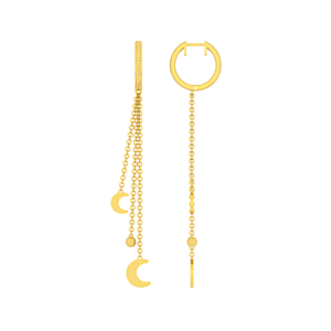 18K Gold Earring
