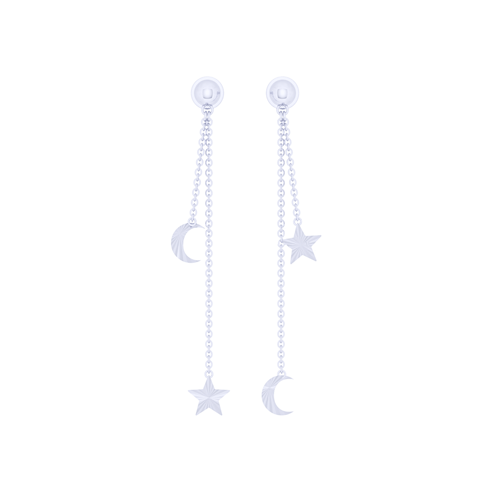 18K Gold Earring E10915