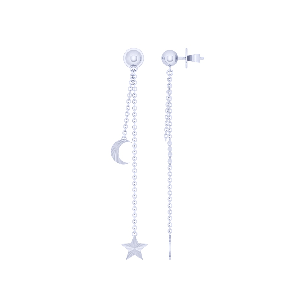 18K Gold Earring E10915