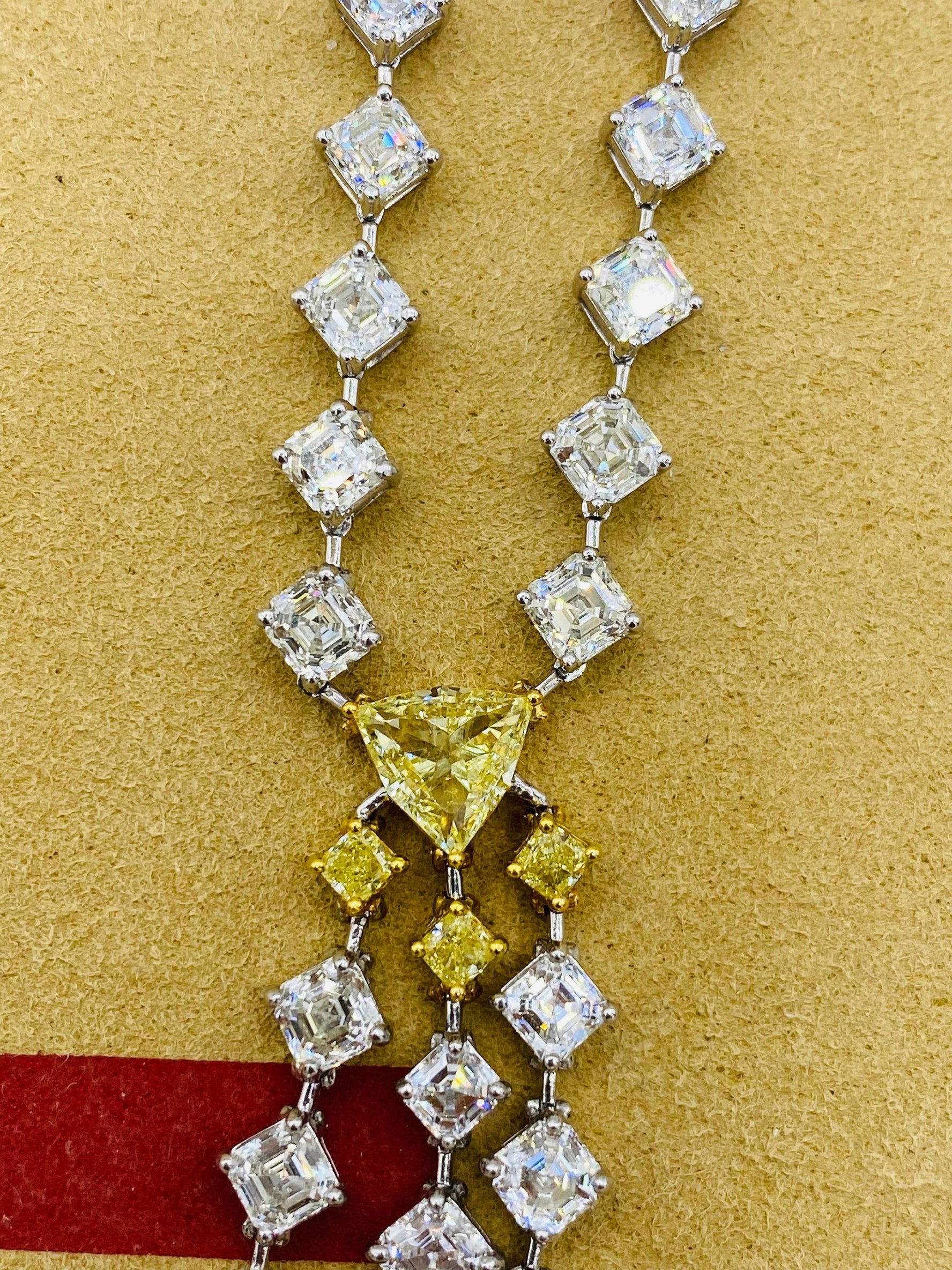 33.00 Carat Diamond Necklace