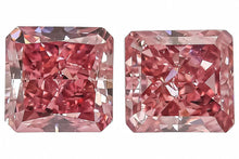 GIA Certified 1.80 Carat Vivid Pure Pink Diamond, Pair