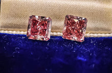GIA Certified 1.80 Carat Vivid Pure Pink Diamond, Pair