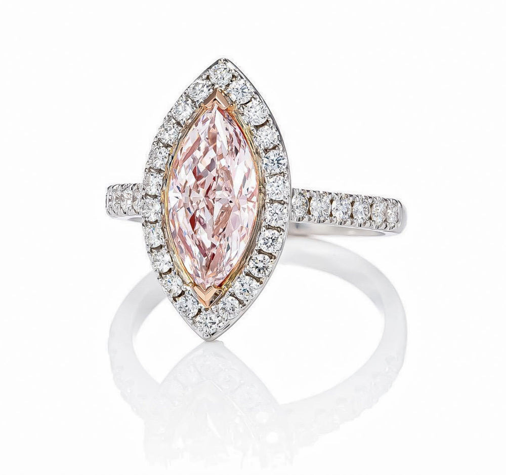 GIA Certified 2.40 Carat Pink Diamond Ring