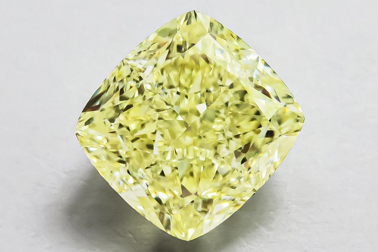 GIA Certified 7.00 Carat Fancy Yellow Diamond