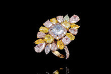 GIA Certified Blue Diamond Flawless Ring