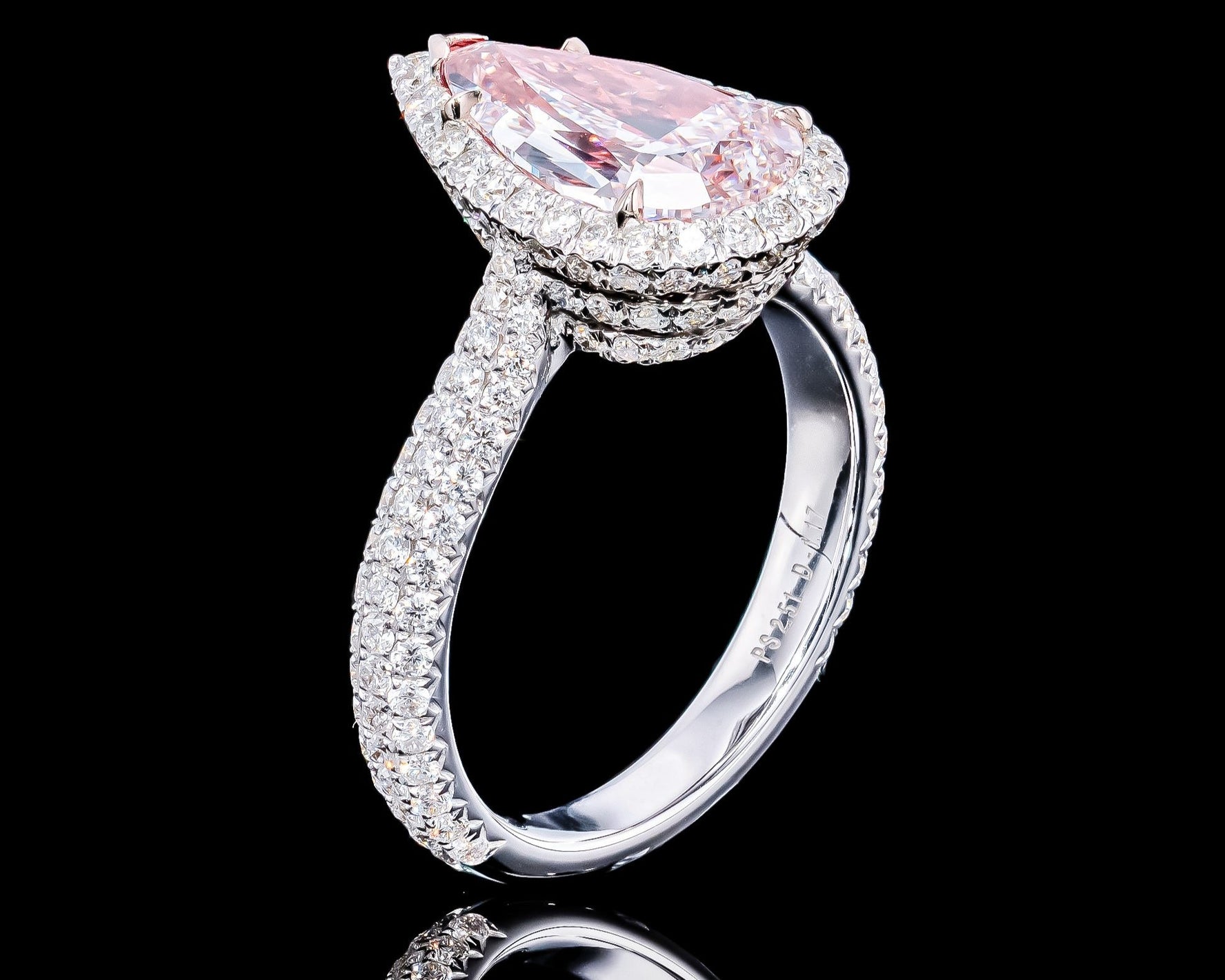GIA Certified Natural 4.27 Carat Diamond Ring