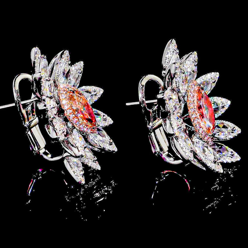 GIA Certified Pink Diamond Suite