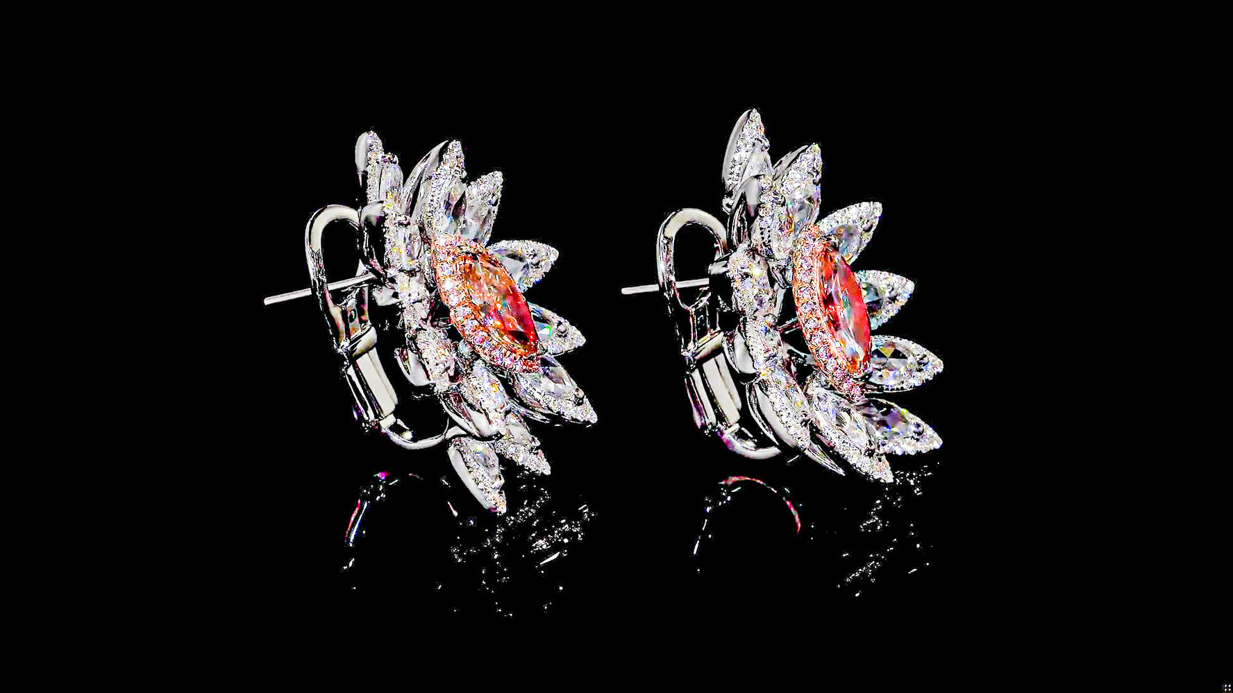 GIA Certified Pink Diamond Suite