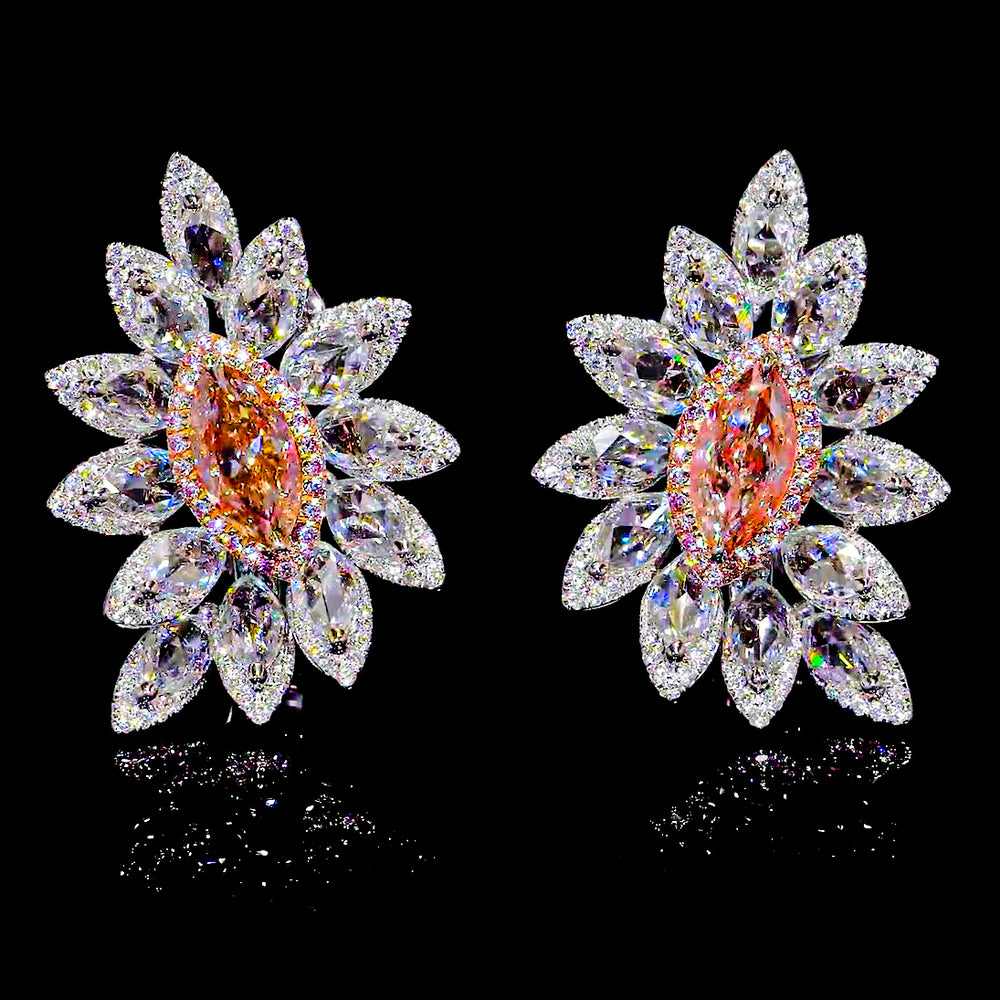 GIA Certified Pink Diamond Suite