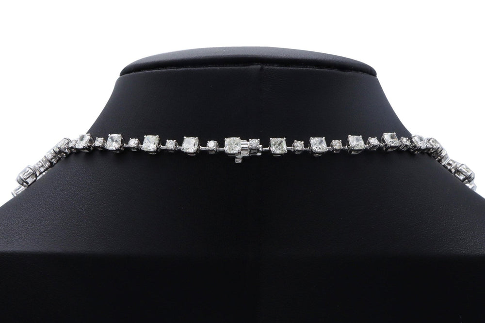 Gia Certified 69.00 Carat Fancy Diamond Necklace