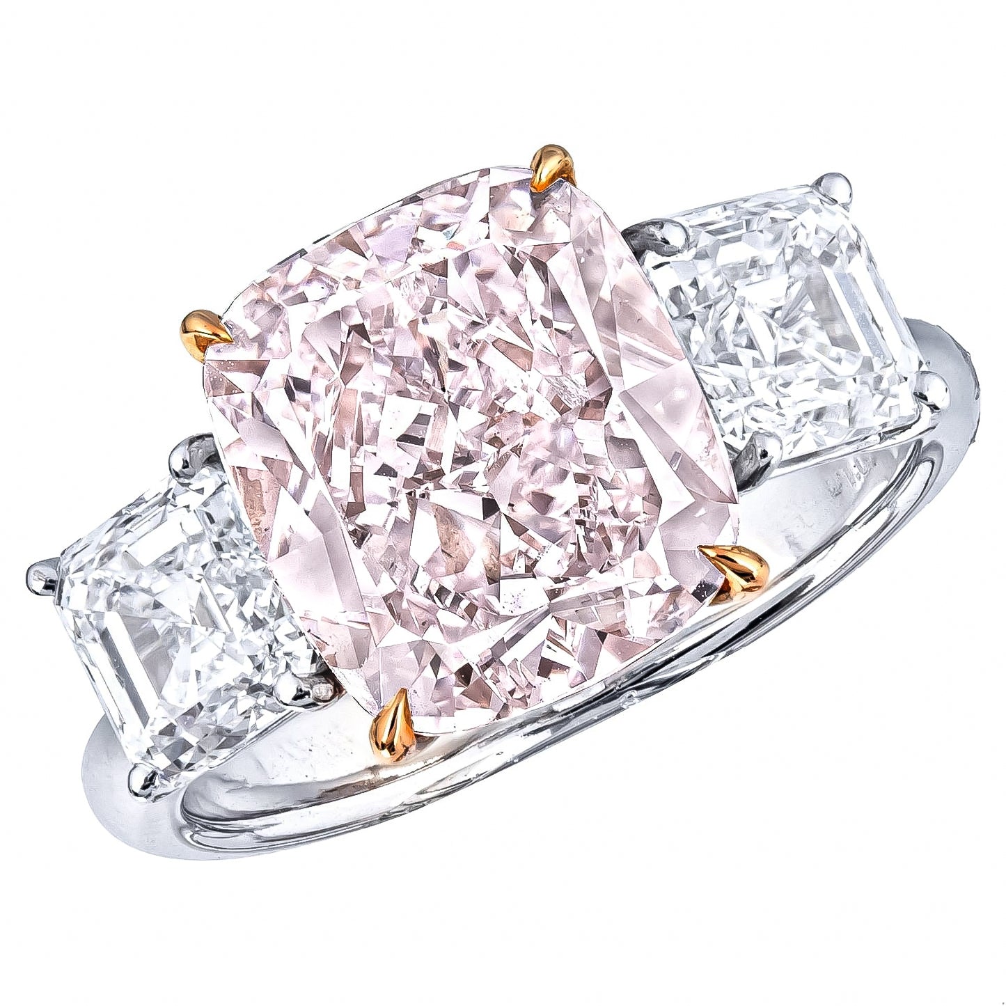 Gia Certified 7.50 Carat Natural Pink Diamond Ring