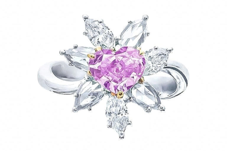 Gia Certified Intense Purple Diamond Ring