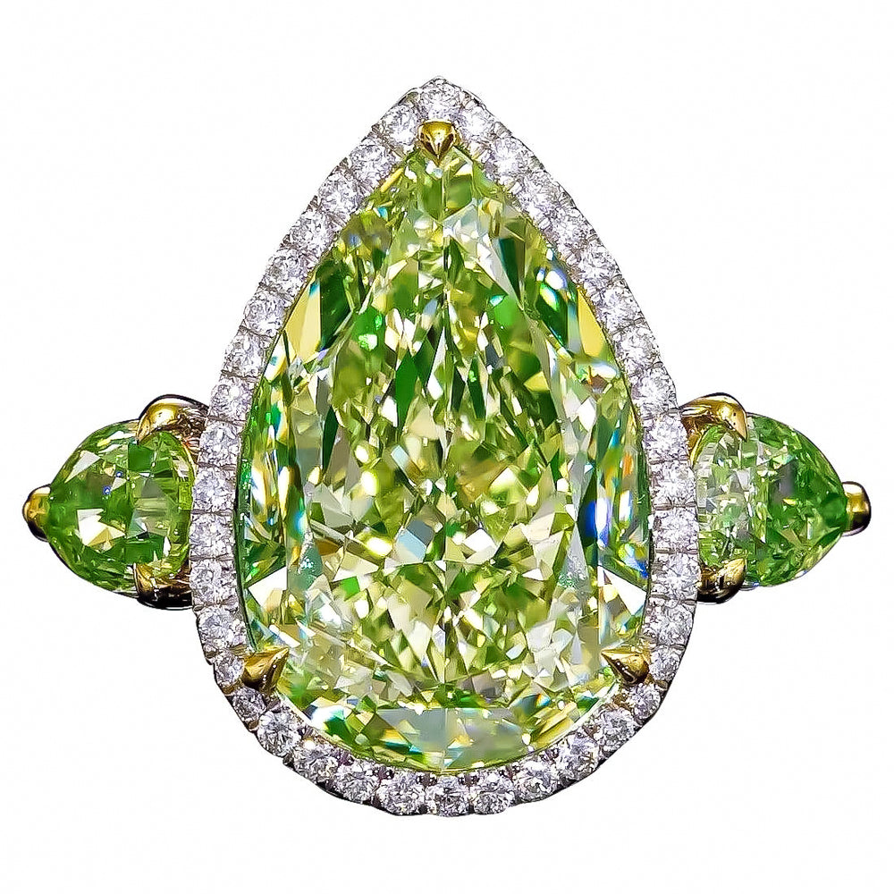 Gia Certified Pear Shape Diamond Ring