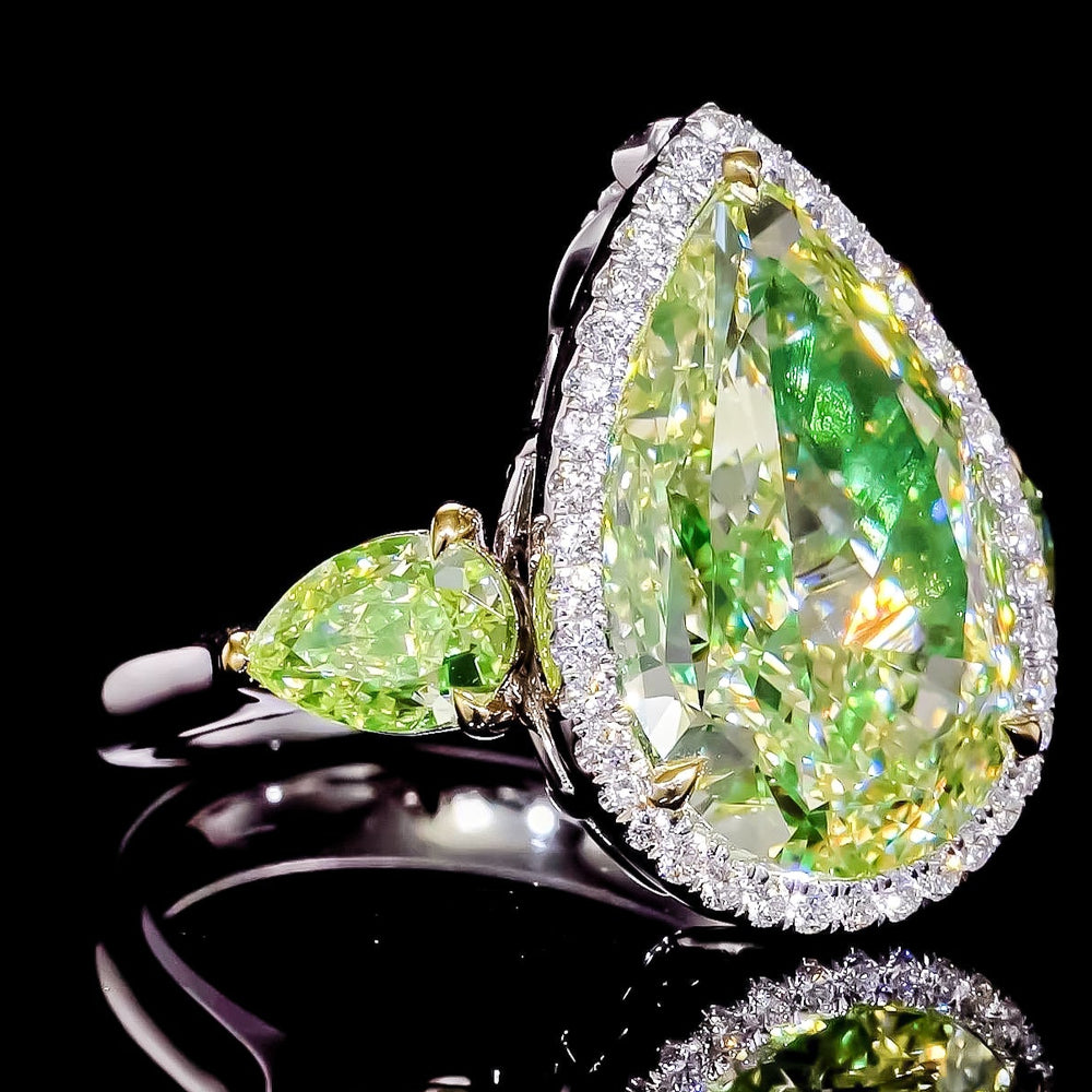 Gia Certified Pear Shape Diamond Ring
