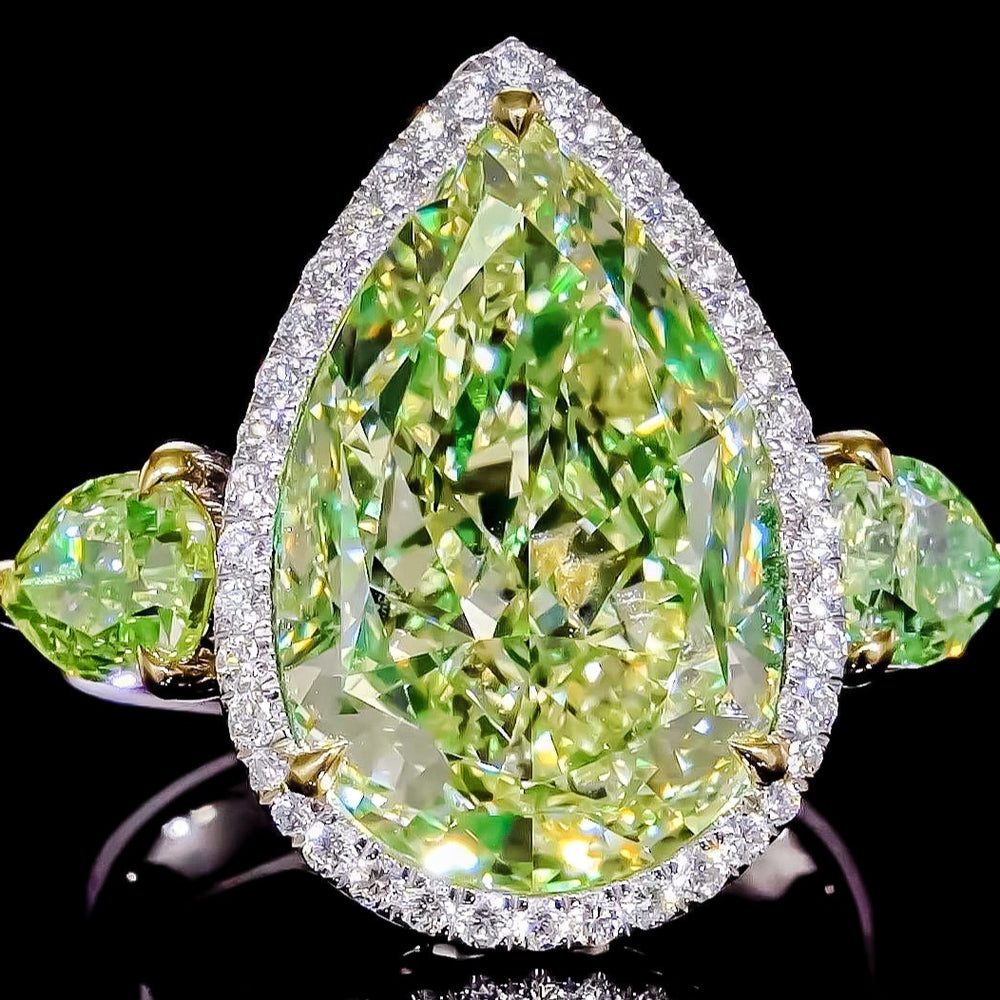 Gia Certified Pear Shape Diamond Ring