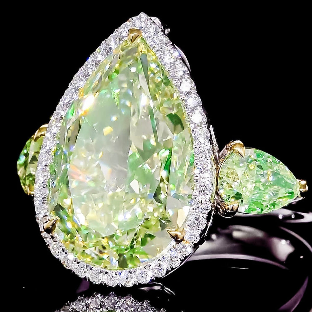 Gia Certified Pear Shape Diamond Ring