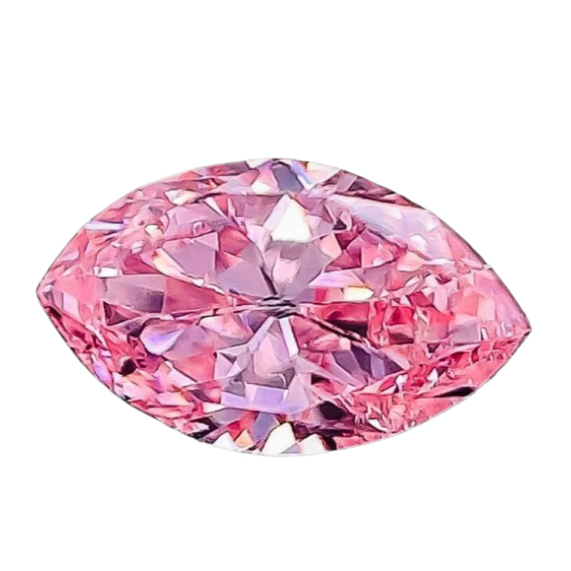 Gia Certified Vivid Pink Marquise Diamond