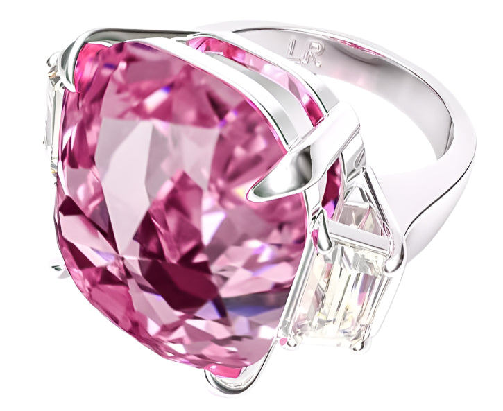 Gia Certified 15.00 Carat Pink Diamond Ring