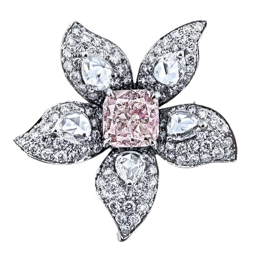 Gia Certified 1.35 Carat Pink Diamond Ring