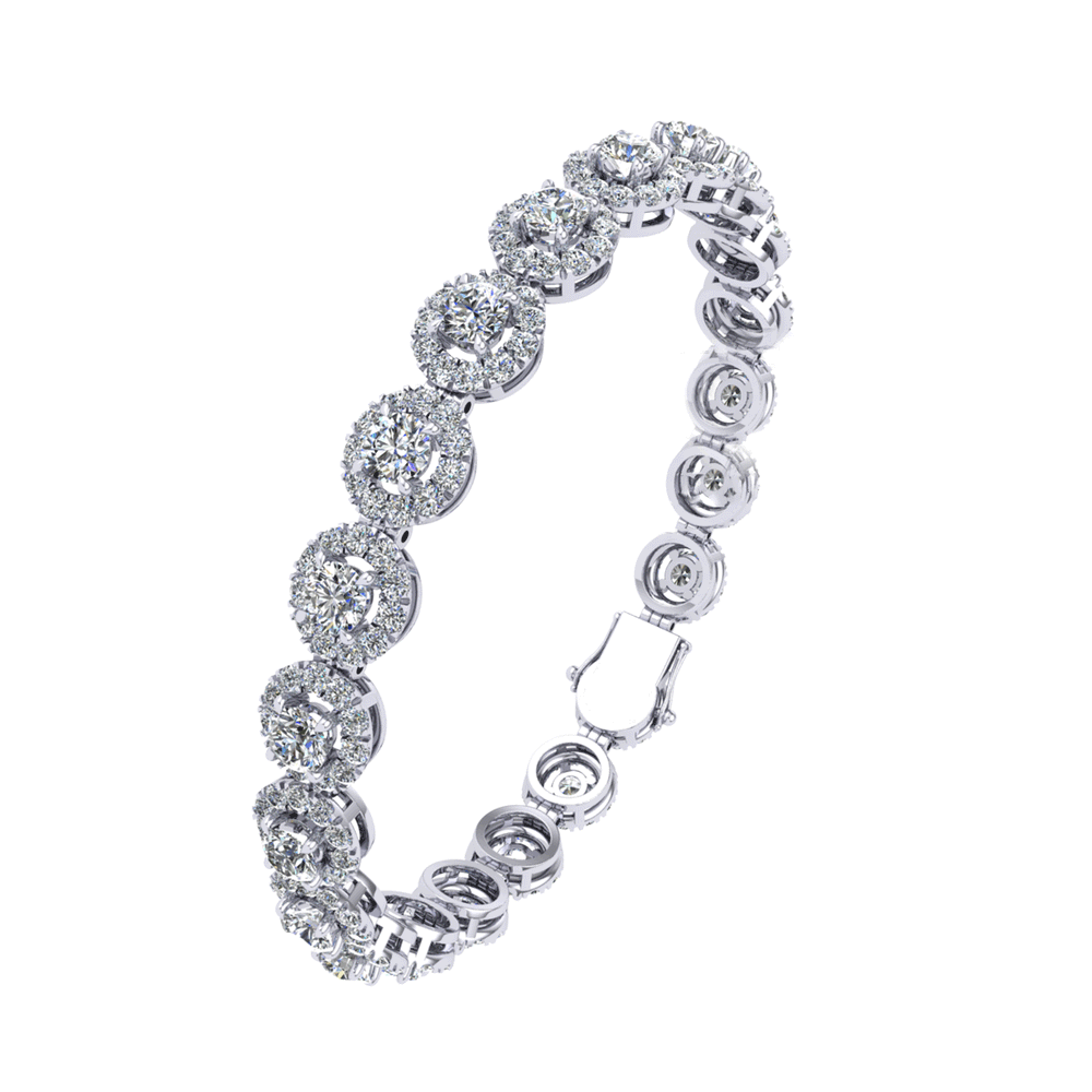 Diamond Bracelet Mounting  L10258