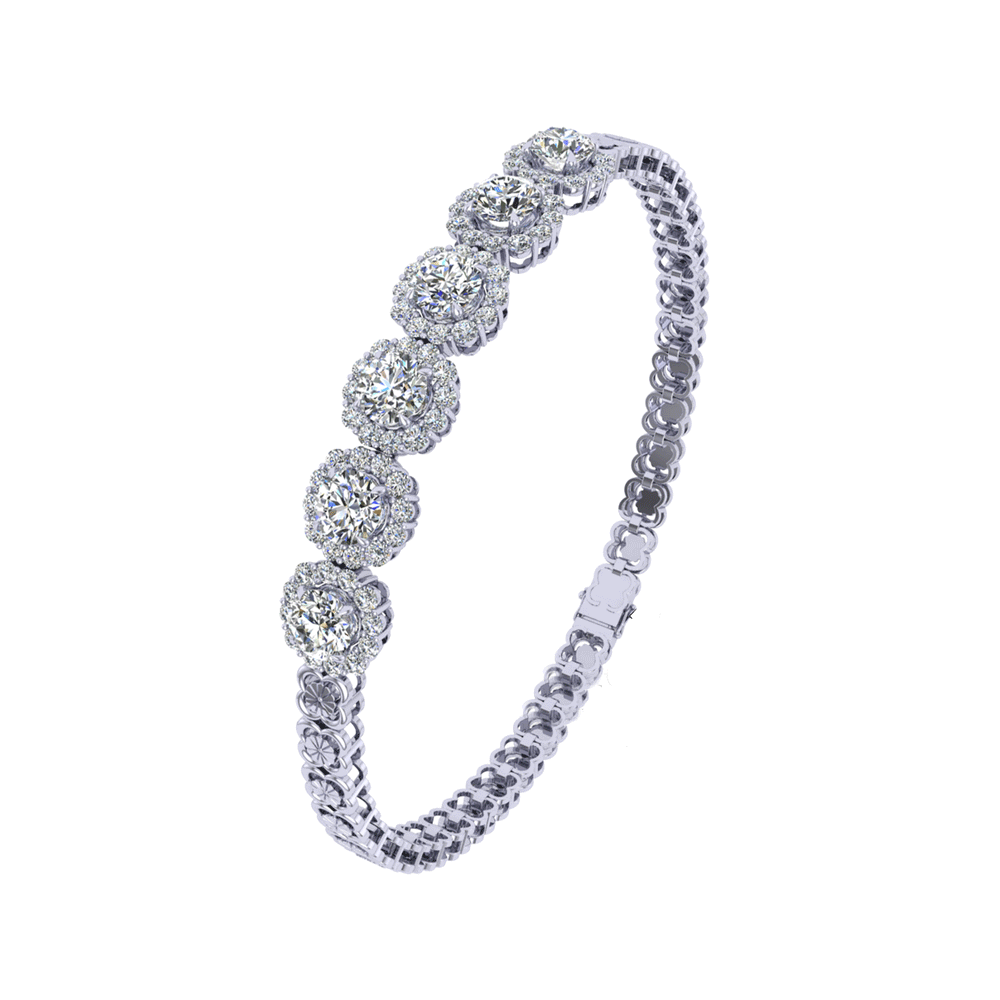 Diamond Bracelet Mounting L10302