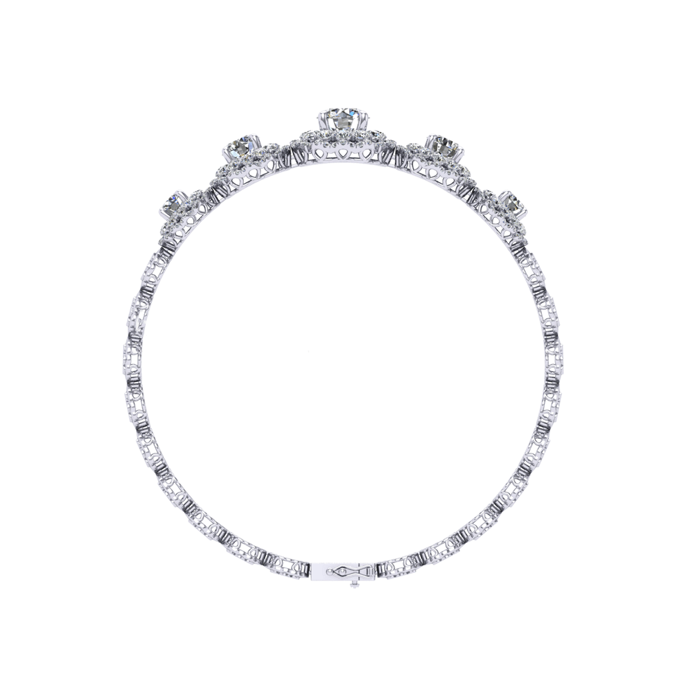 Diamond Bracelet Mounting L10303