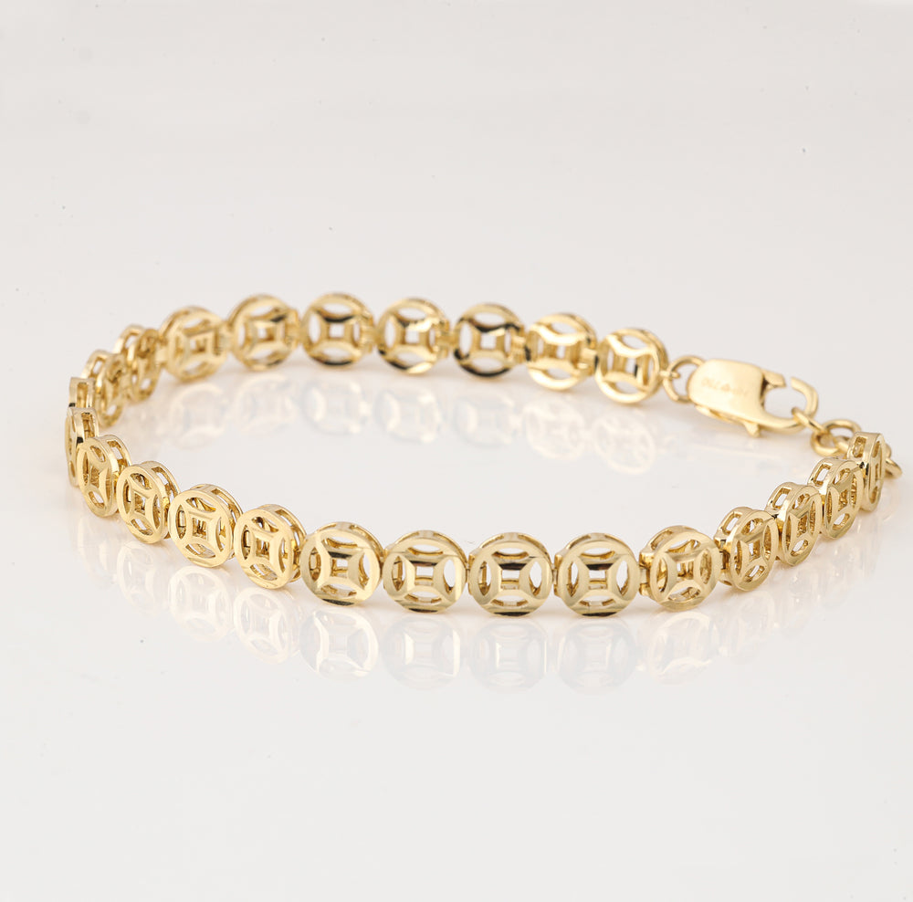 18K Gold Bracelet L10346