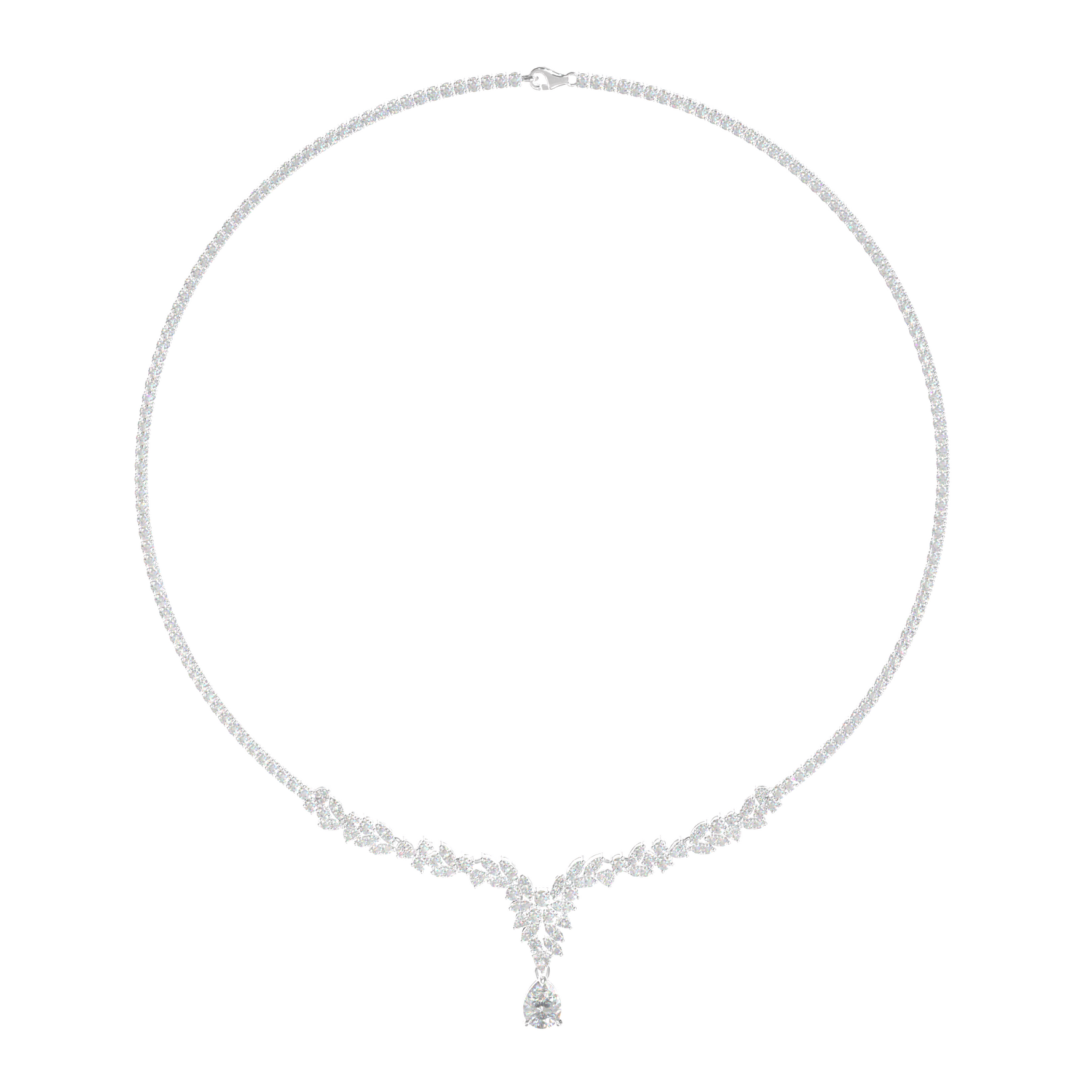 Diamond Necklace Mounting N10023