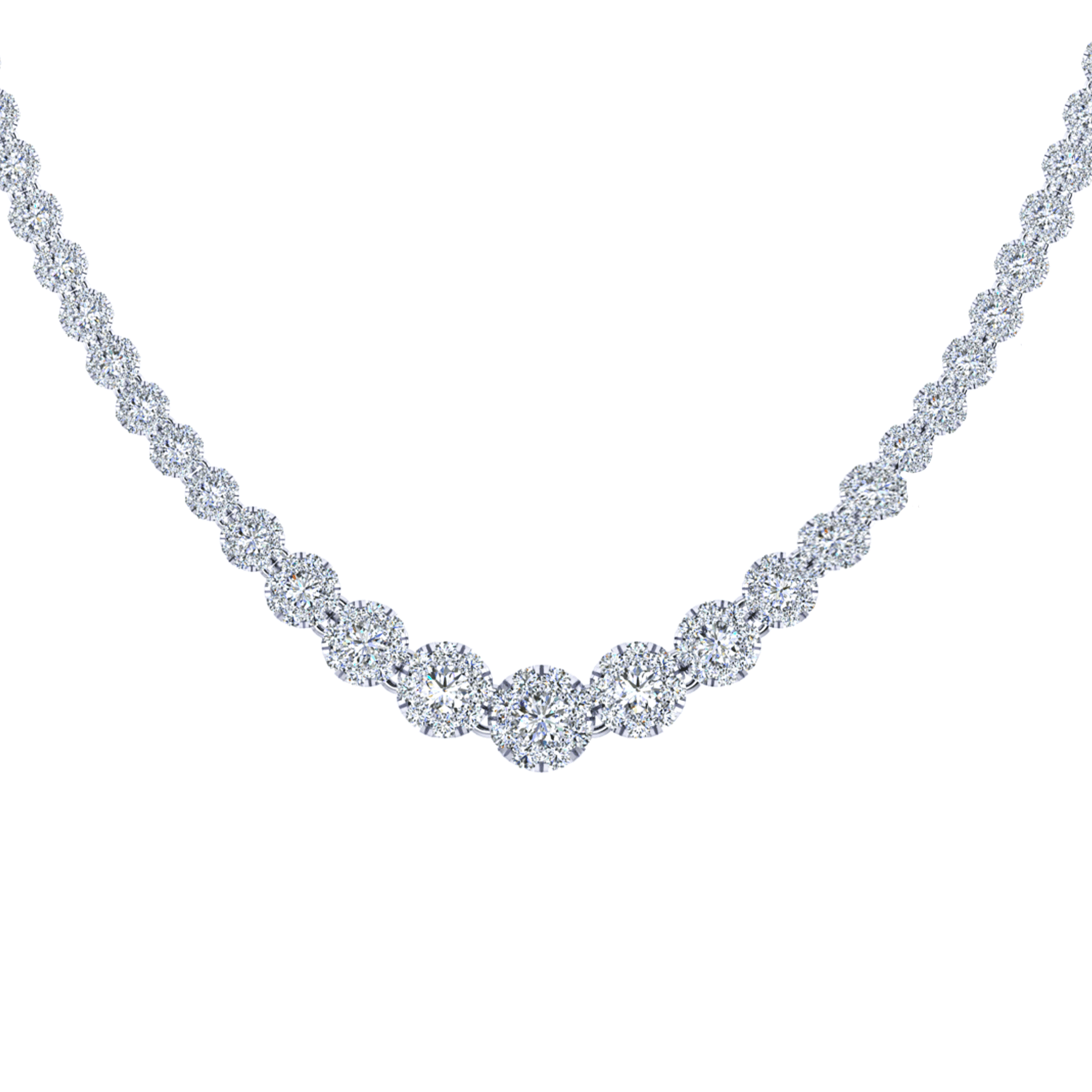Diamond Necklace Mounting N10078
