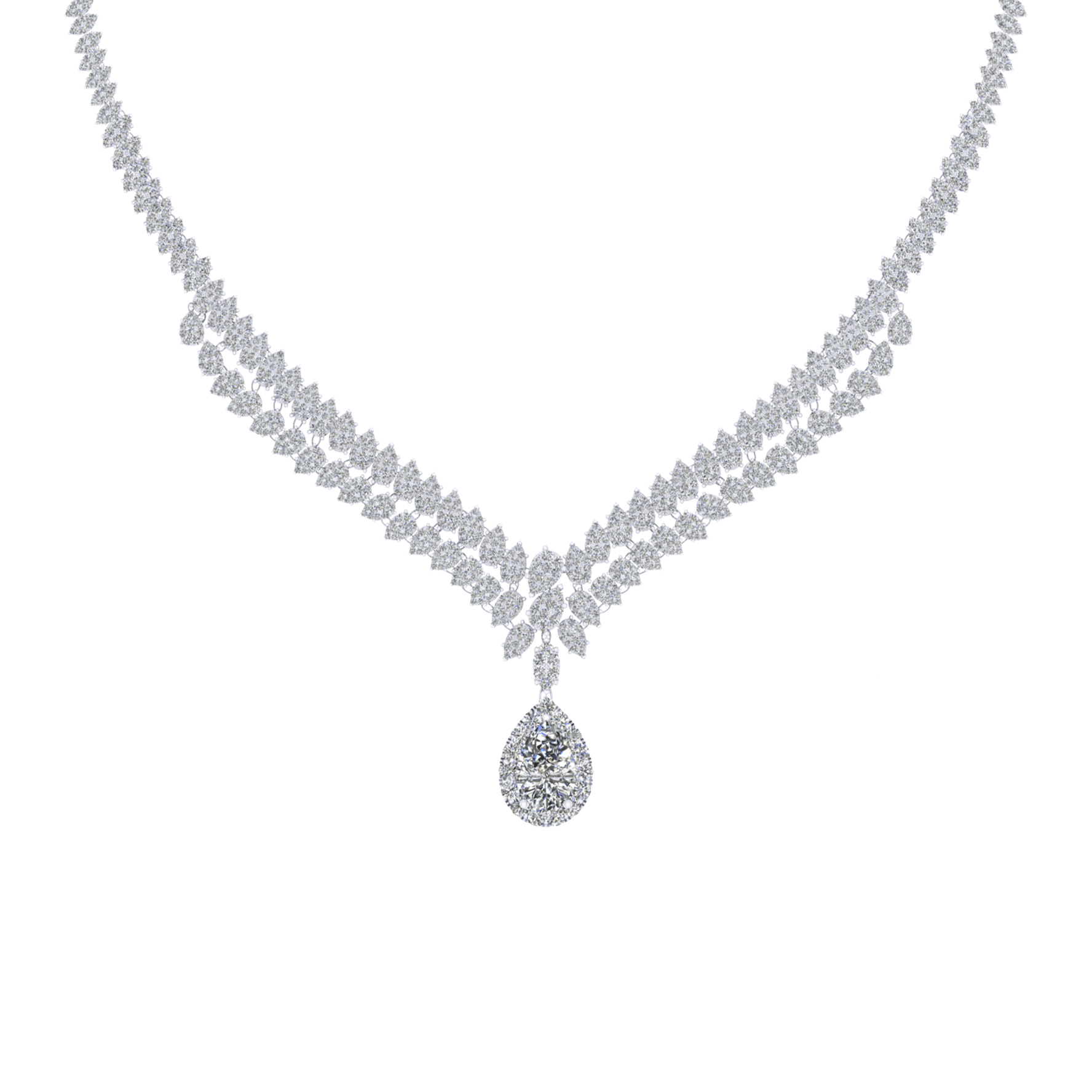 Diamond Necklace Mounting N10112