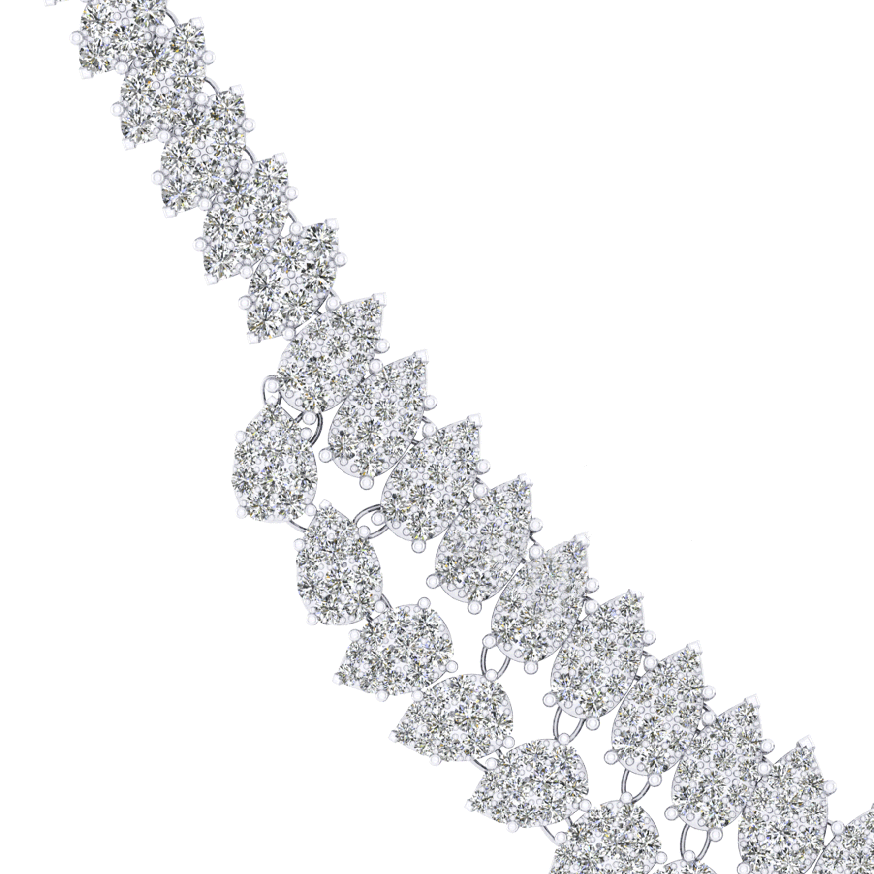 Diamond Necklace Mounting N10112