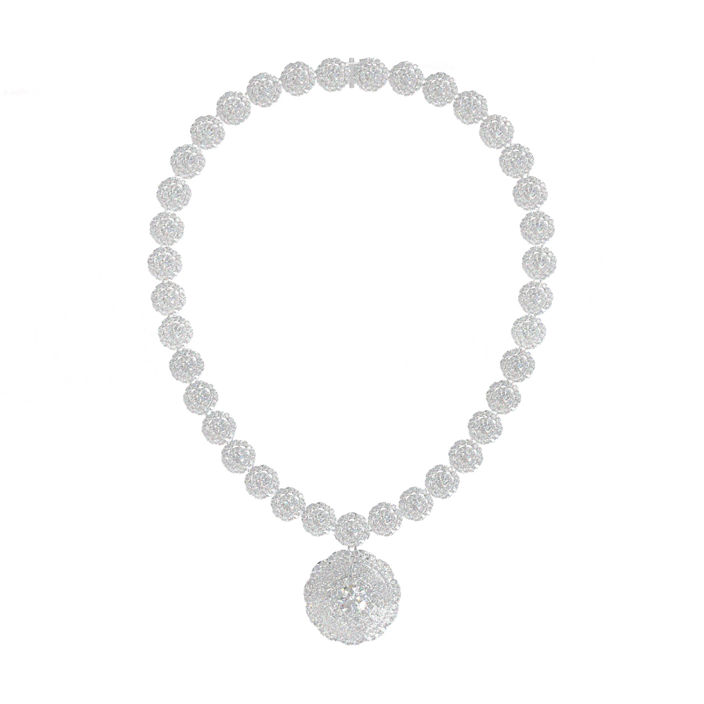 Diamond Necklace Mounting N10113