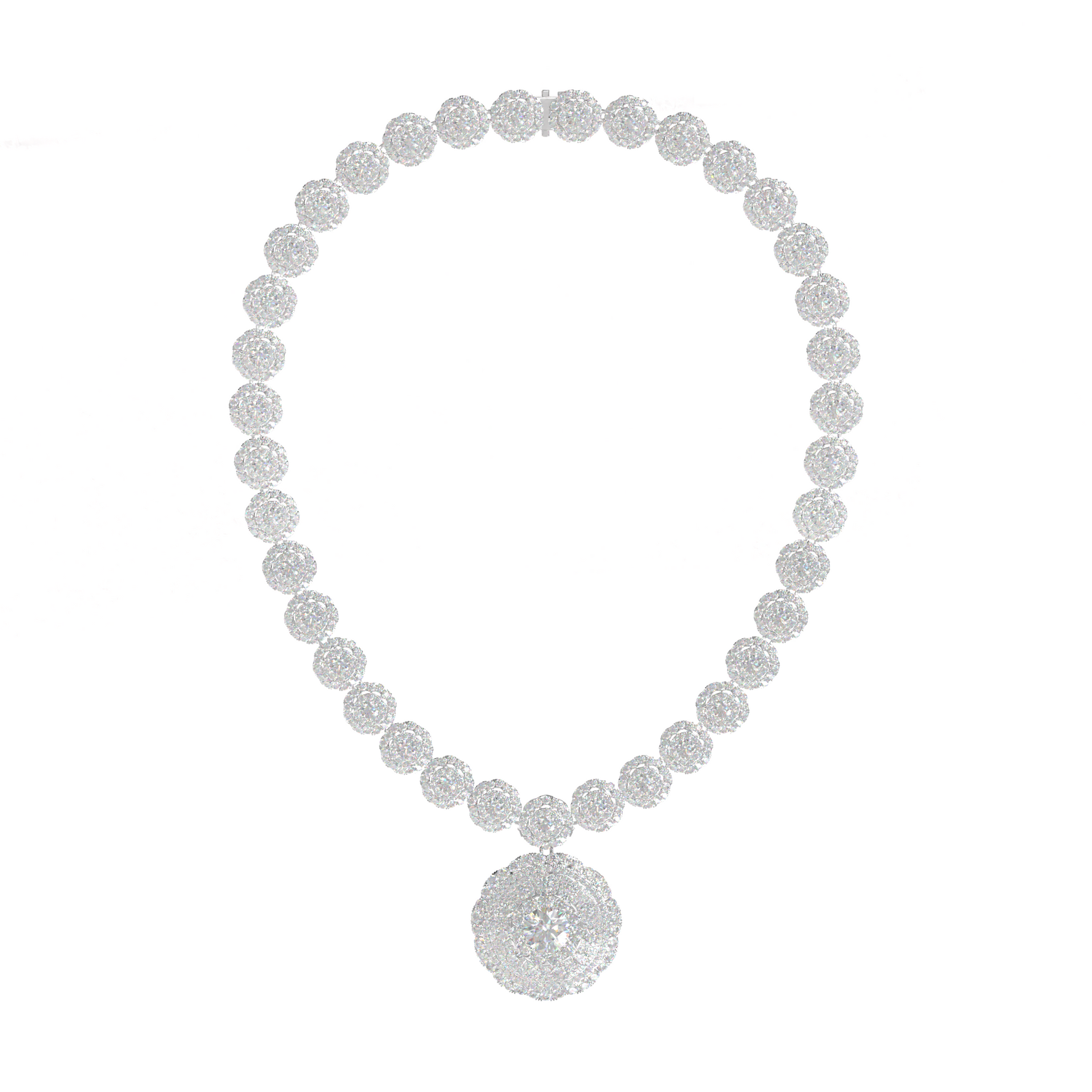 Diamond Necklace Mounting N10113