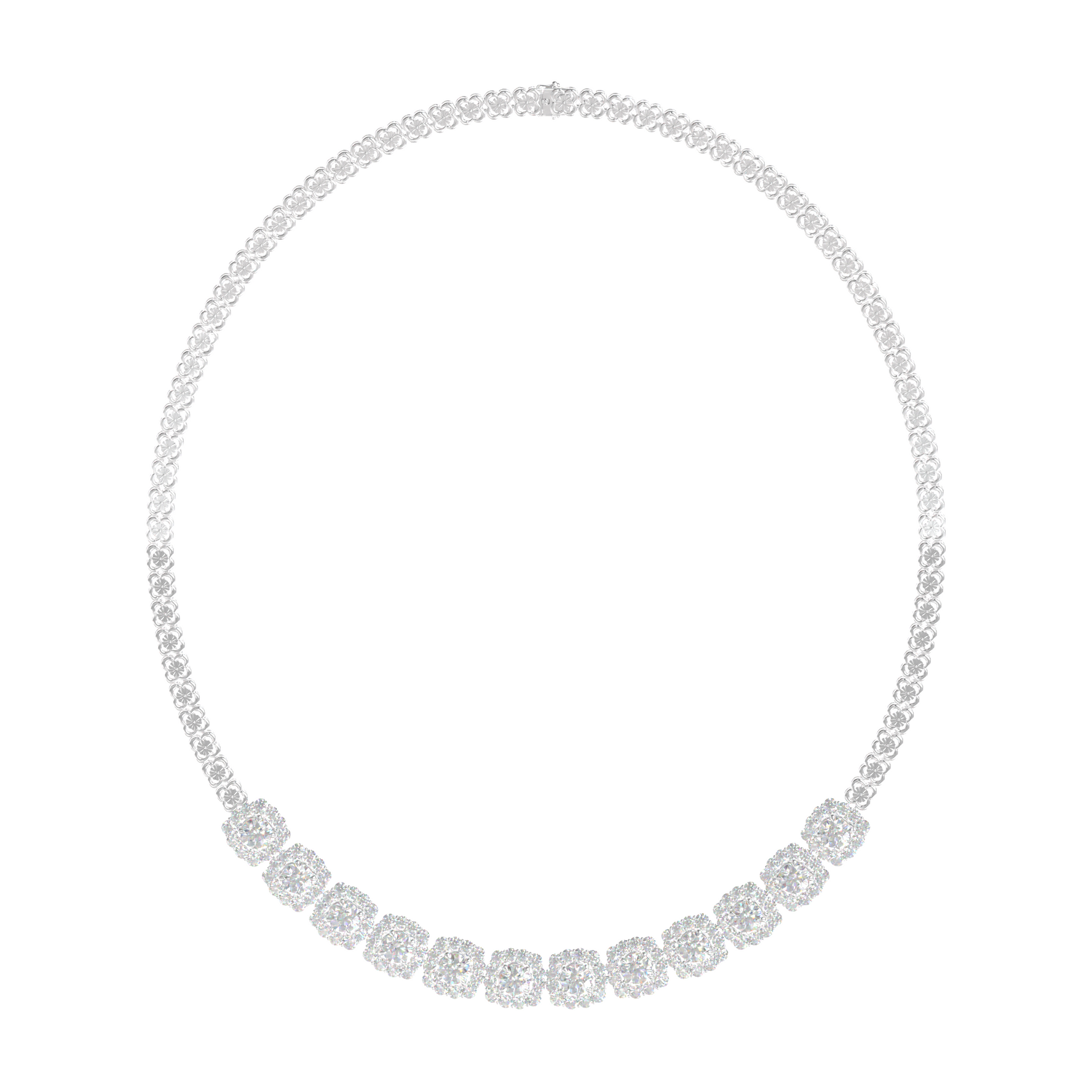 Diamond Necklace Mounting N10151