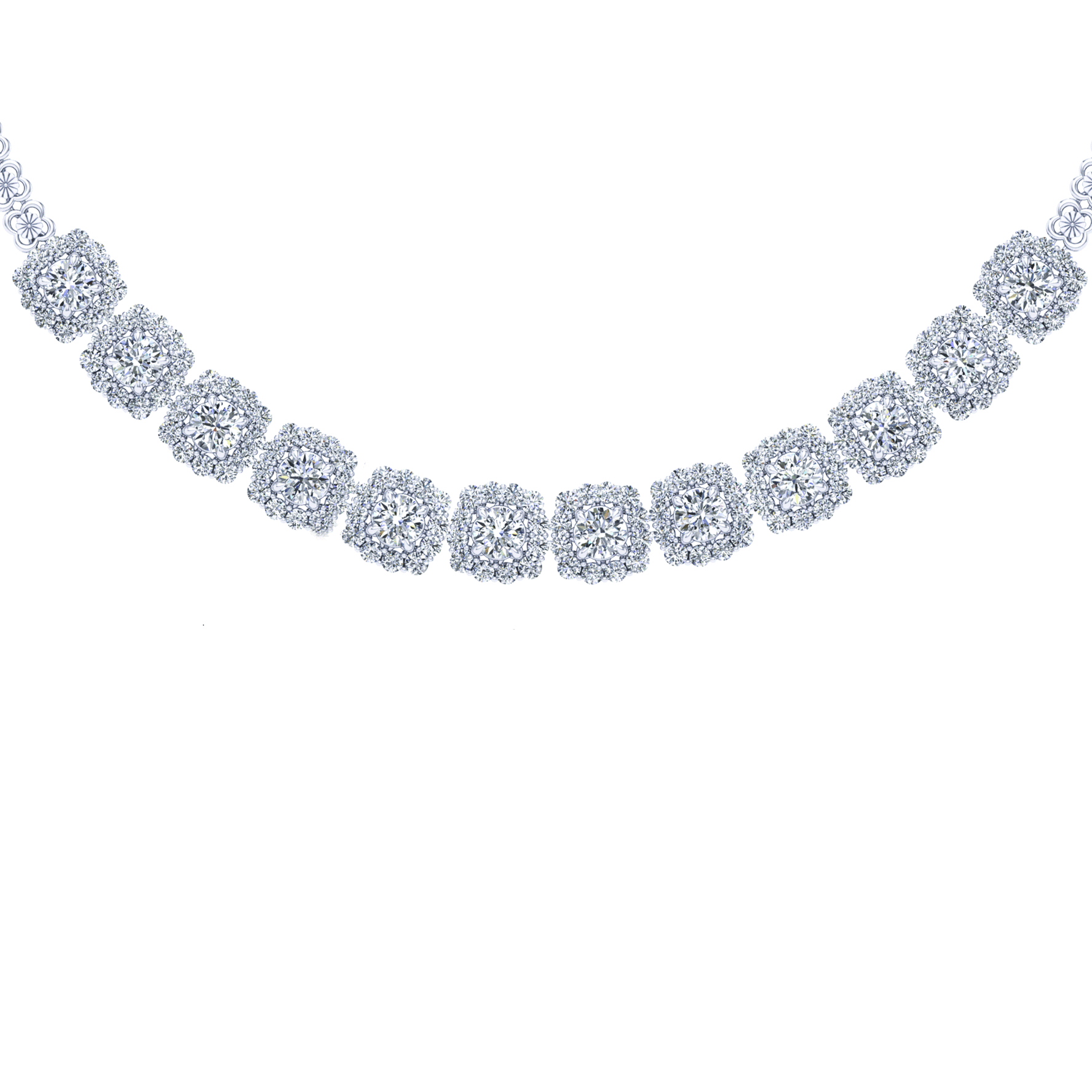 Diamond Necklace Mounting N10151